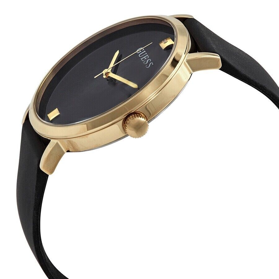 Guess Men’s Supernova Quartz Black Dial Watch – W1264G1 NEW