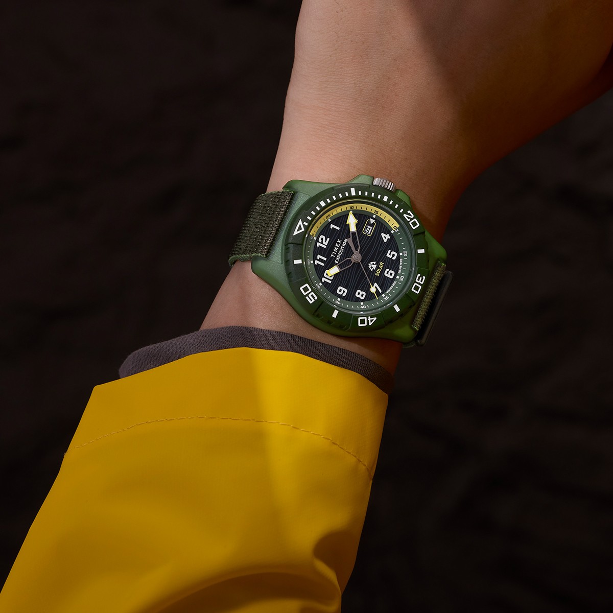 Timex Expedition Free Dive Solar TW2Y61400 Watch Working 18.5cm 7.28in w/Box