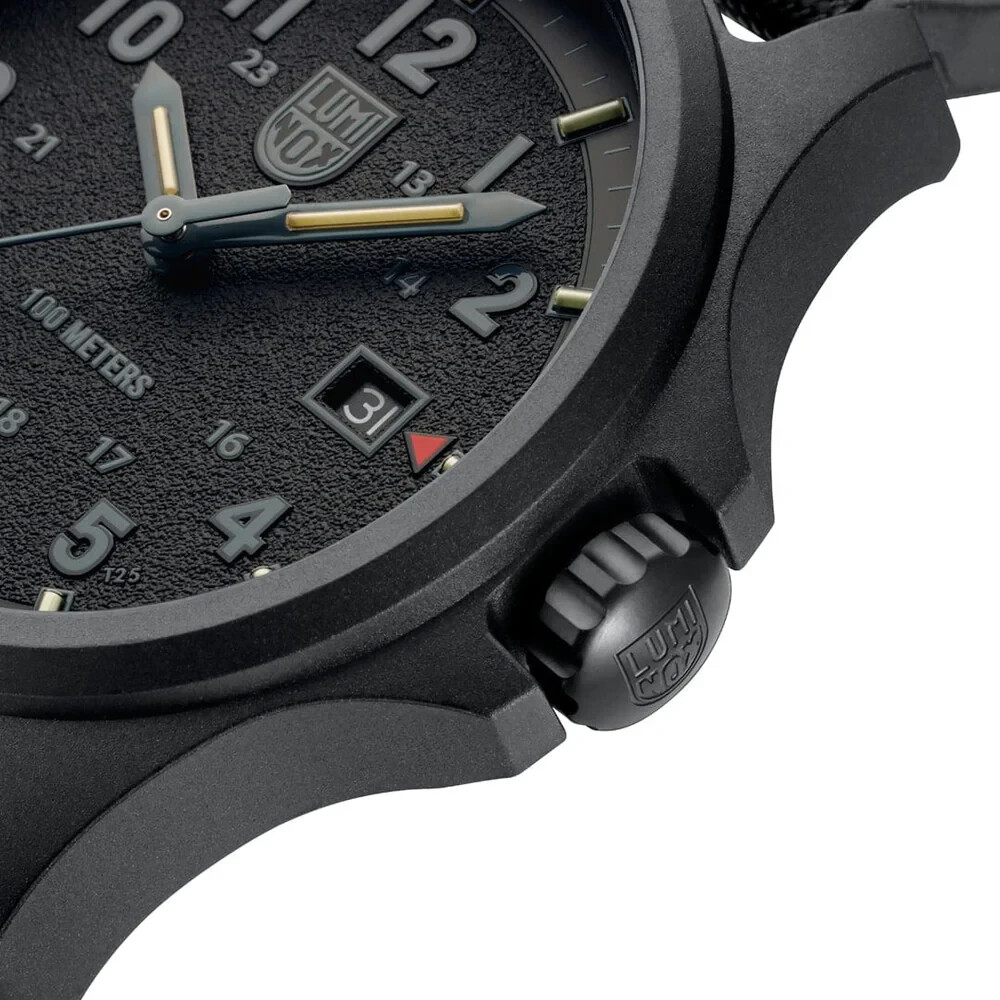 Luminox Atacama Field Black Dial Rubber Band Watch XL.1961 43MM Sapphire Glass