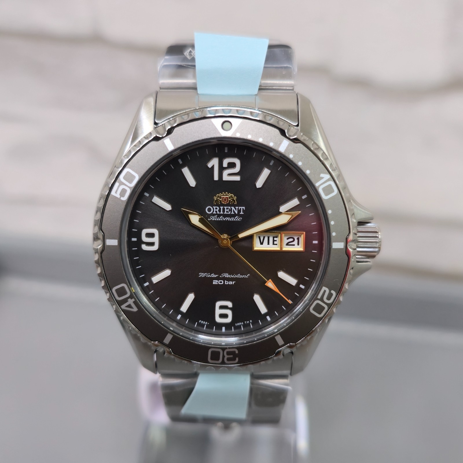 Orient Mako III RA-AA0819N39B Automatic Diver Grey Dial 41.8mm New Men’s Watch