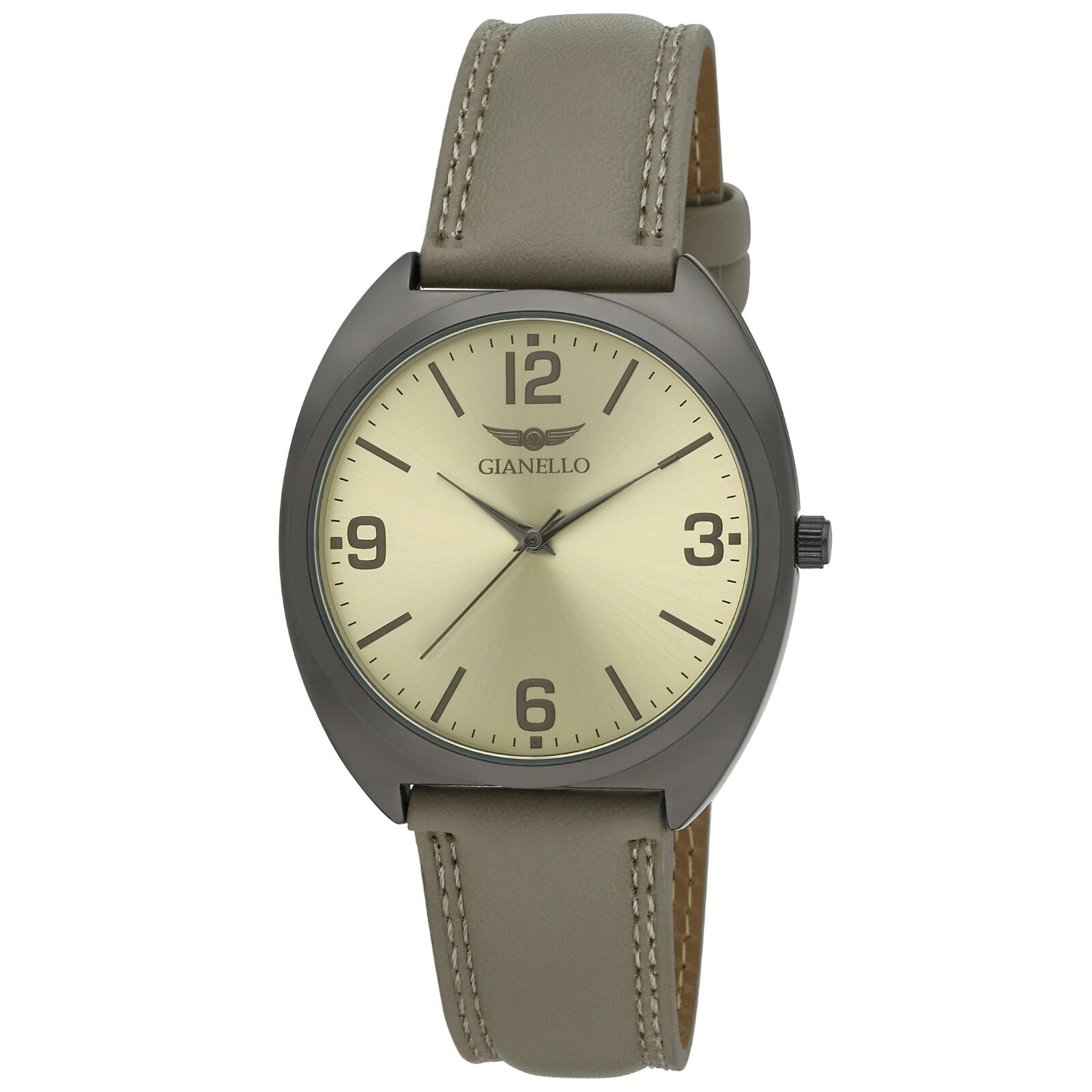 Gianello Mens Sochi Easy Read Dial Strap Watch