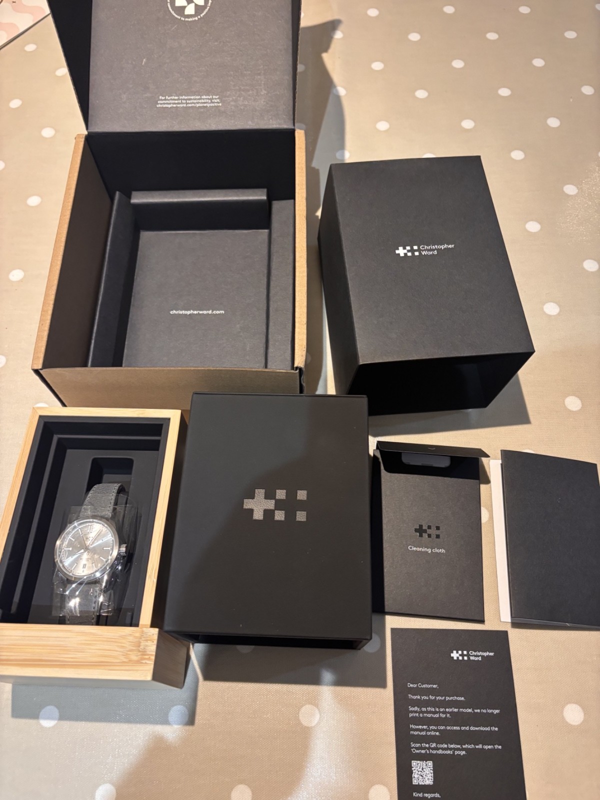 Christopher Ward C63 Sealander Dagger Grey 39mm (01/2026) (WH1466Q)