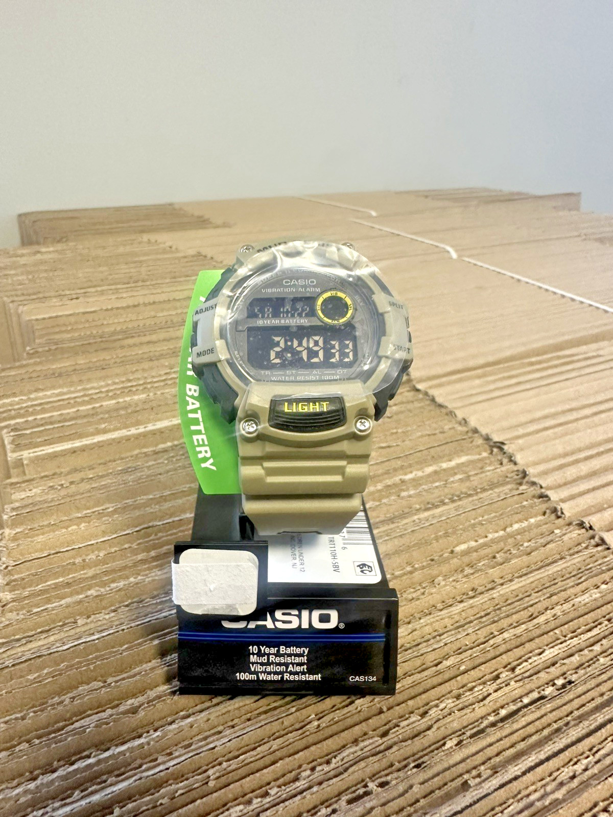 Casio TRT110H-5BV, Resin Watch, Illuminator, Countdown Timer, Vibration Alarm