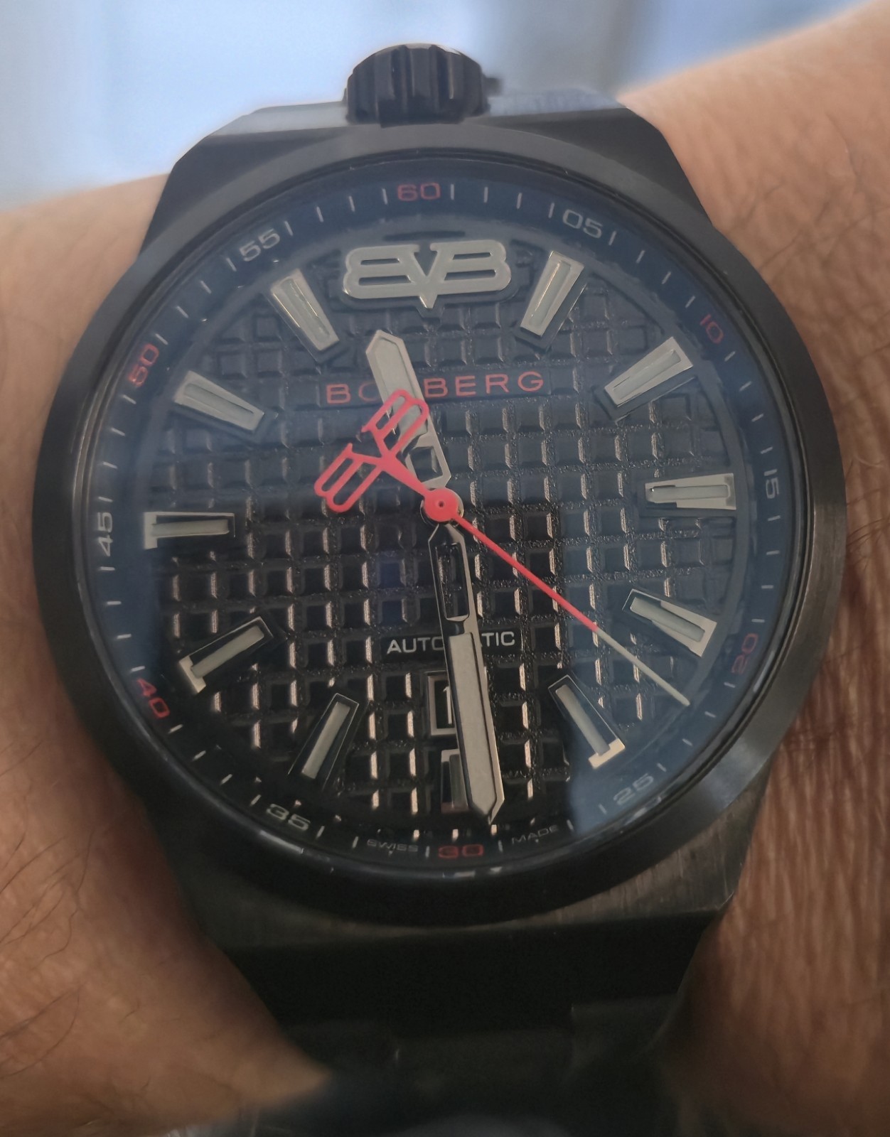 Bomberg Metropolis Doha Automatic Limited Edition One of 200 DLC Black Watch