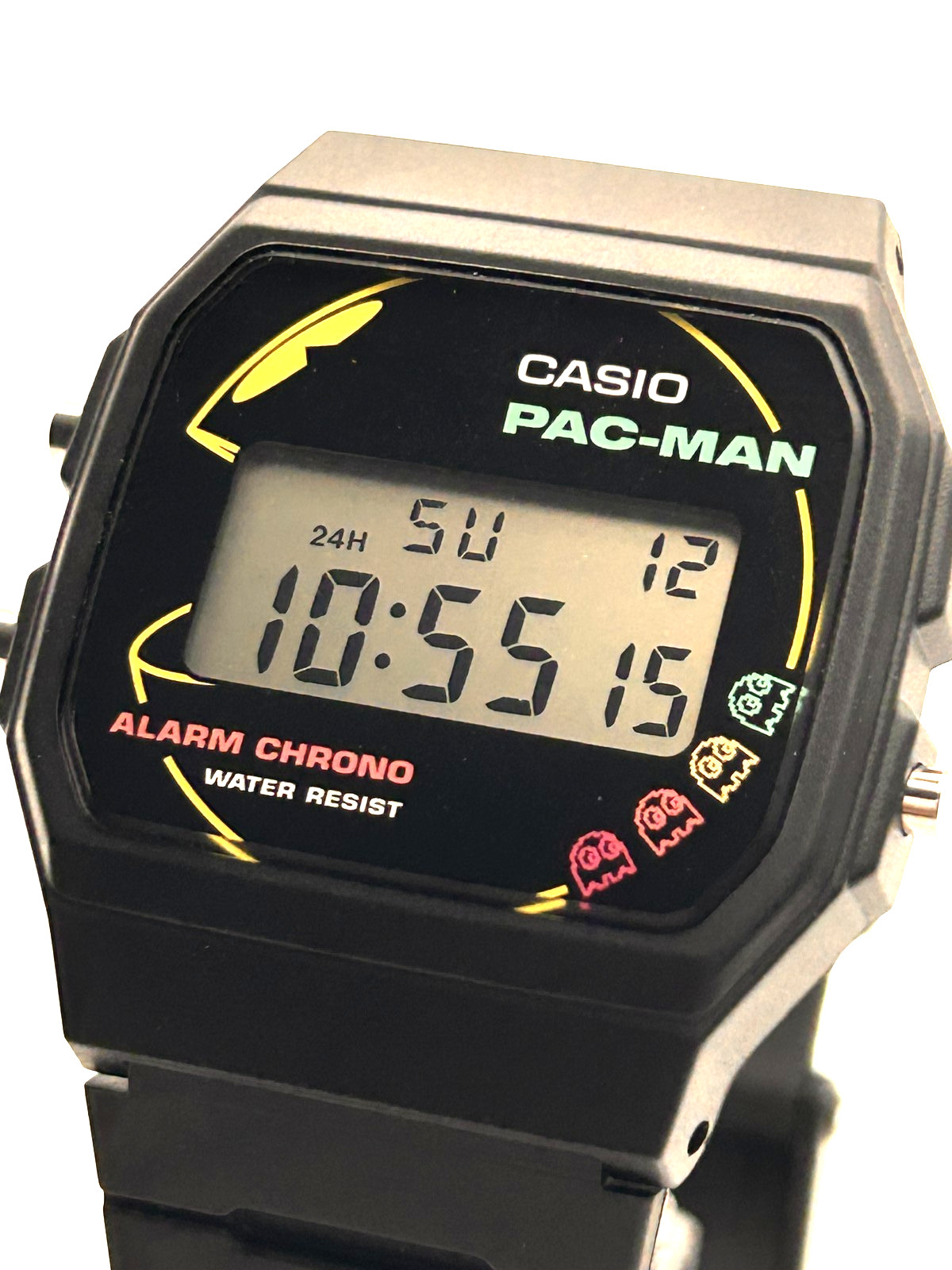 Casio PAC-MAN F-91WPC-1AJR Watch New Unworn w/Warranty Retro Gaming Japan