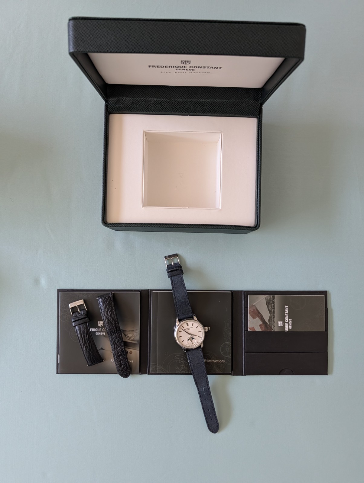 Frederique Constant Classic Moon Phase (Hunter Case Back)