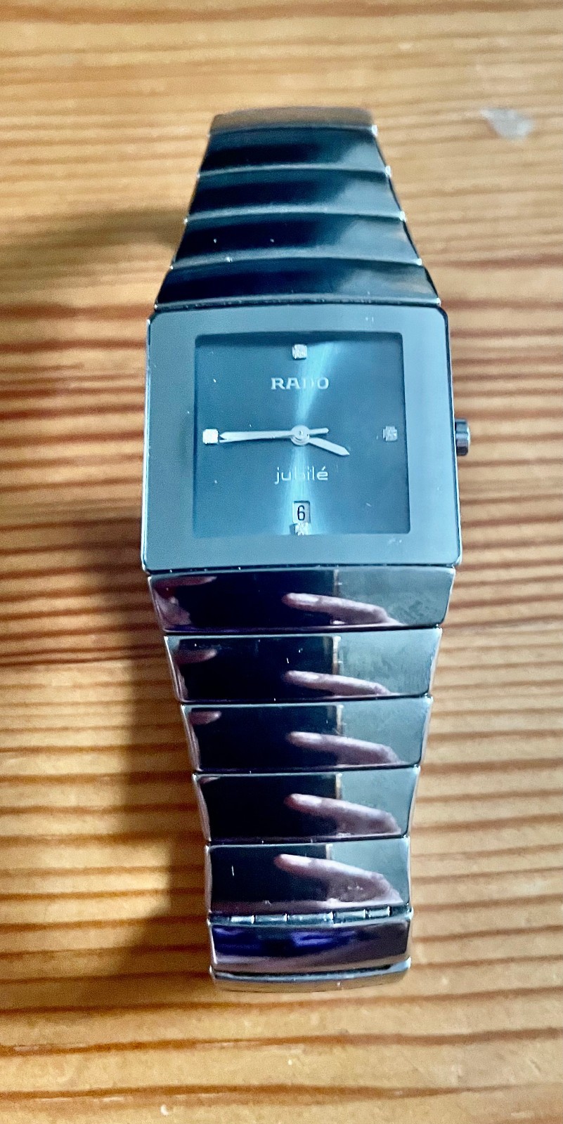 RADO Diastar Jubilee 152.0332.3 Gray Ceramic Quartz Men’s Watch