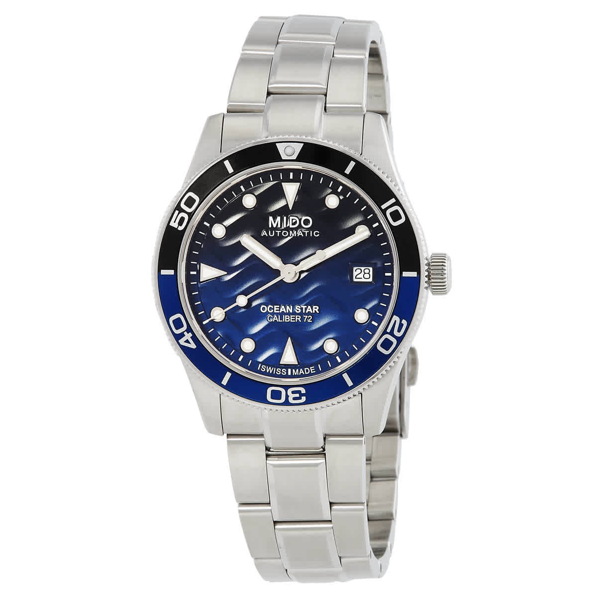 Mido Ocean Star 39 Automatic Batman Bezel Watch M026.907.11.041.00