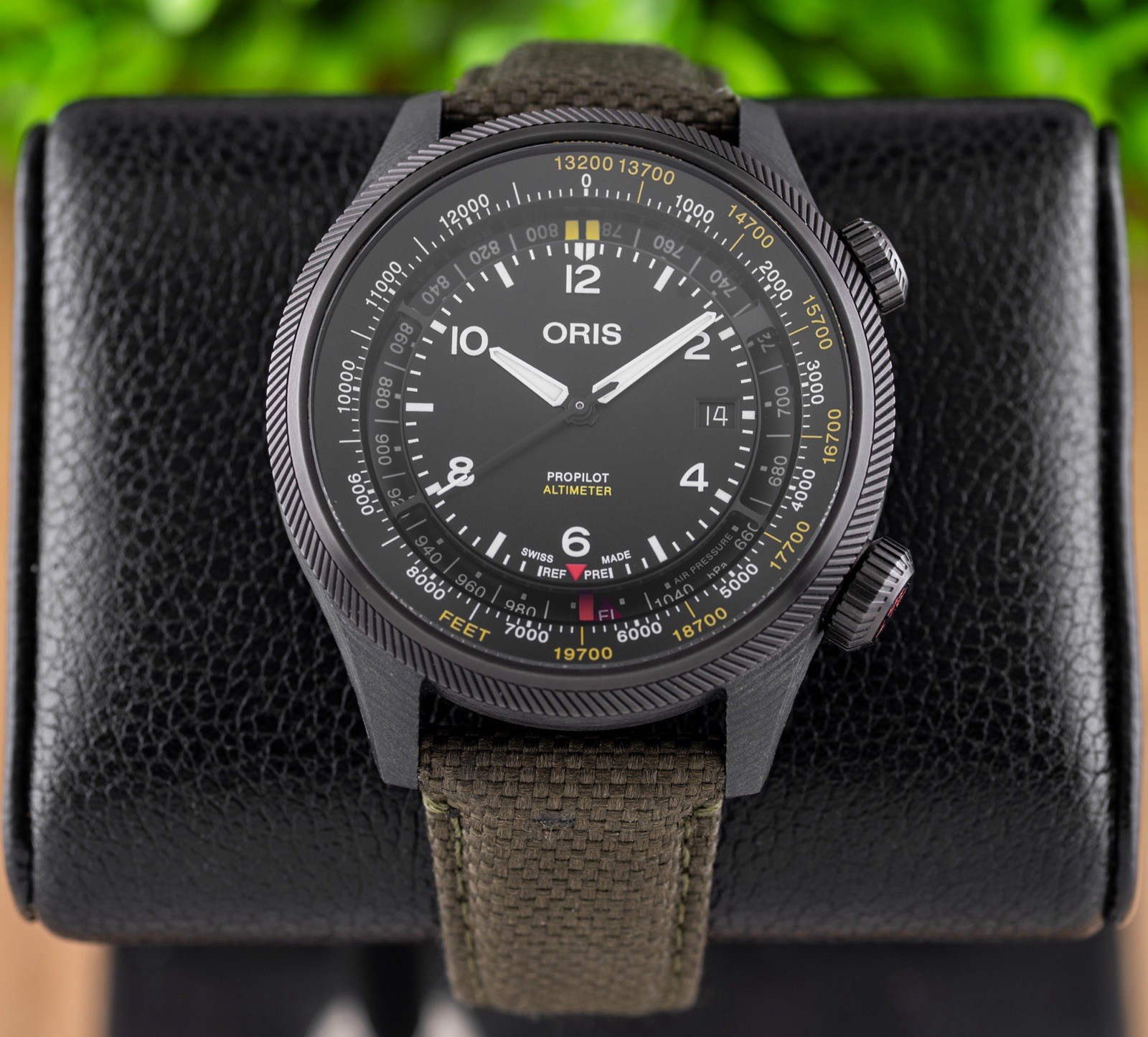 Oris ProPilot Altimeter – Feet Scale 01 793 7775 8734 with Box & Papers!!
