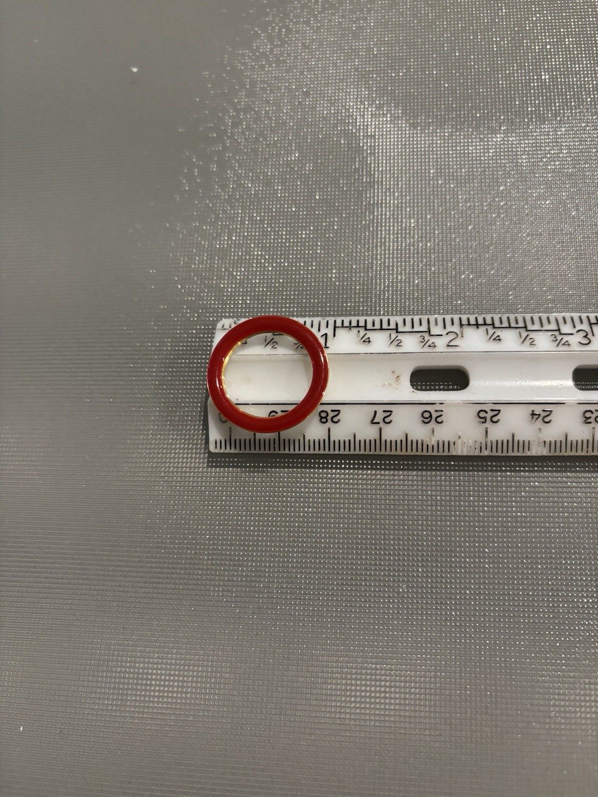 Interchangeable Watch Bezel 24 mm- Red-Black-White-Blue