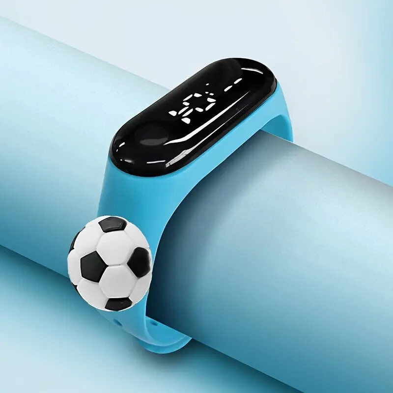 Cartoon Children LED Electronic Watch Students Waterproof Sports Trendy Gift New
