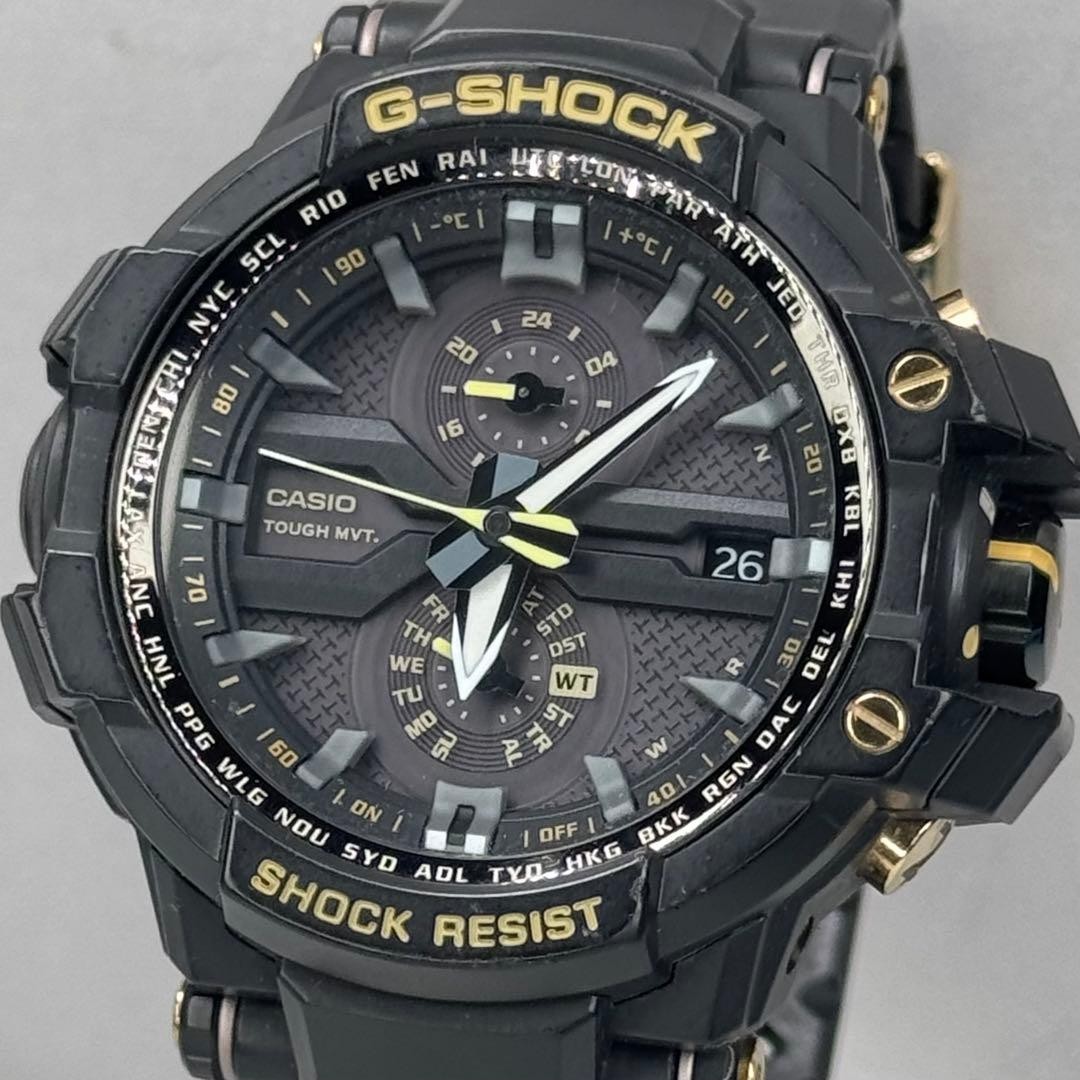 Near , With Box And Tags. G-SHOCK GW-A1030A Radio-Controlled Solar