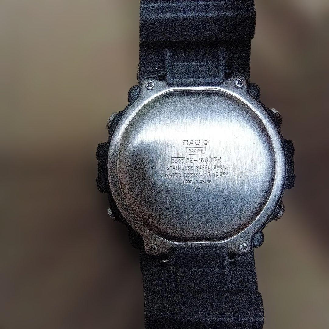 Good condition Cheap Casio 3502 AE-WH1500 digital watch