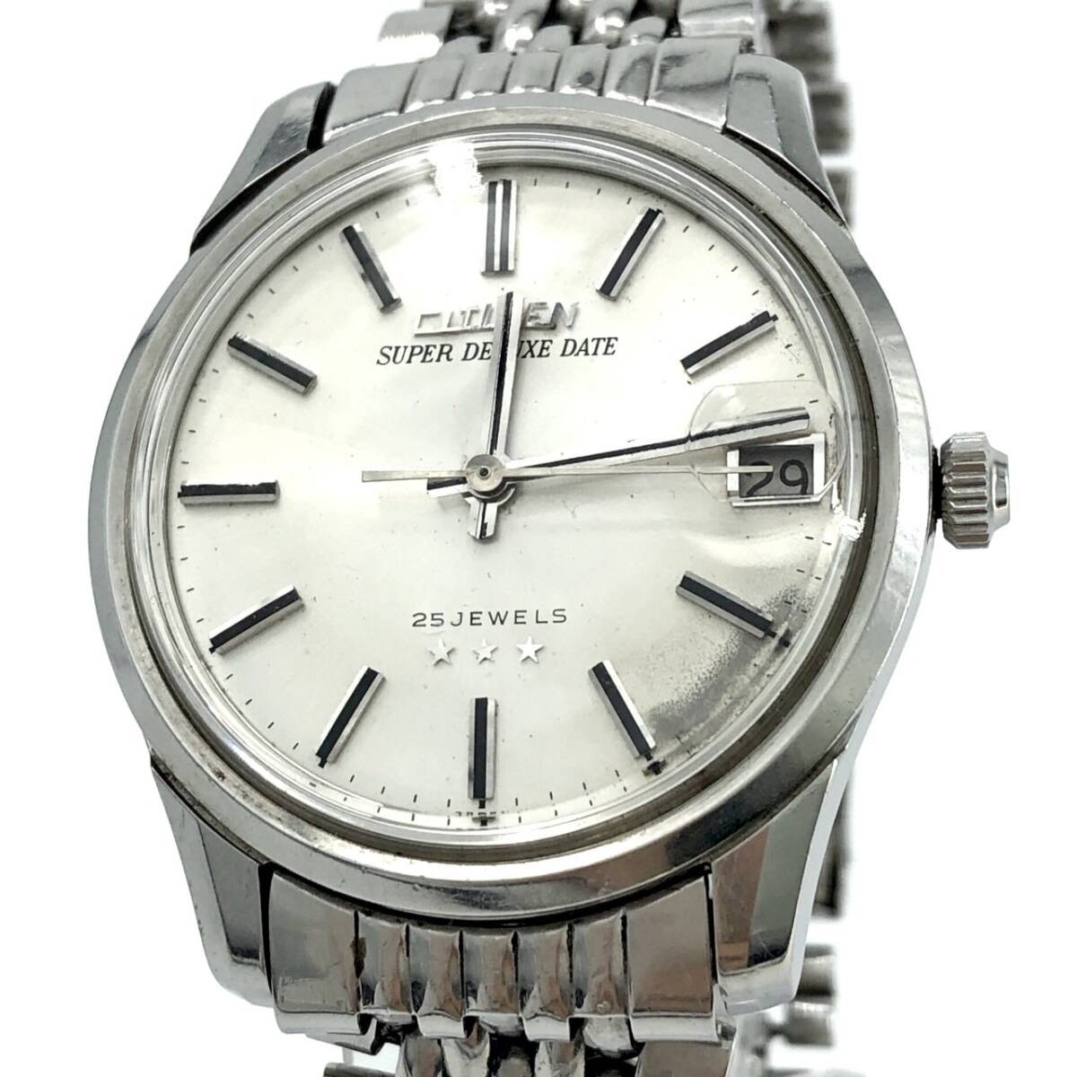 Working Item CITIZEN SUPER DELUXE DATE Citizen Super Deluxe Date HODS 52701 Y Ha