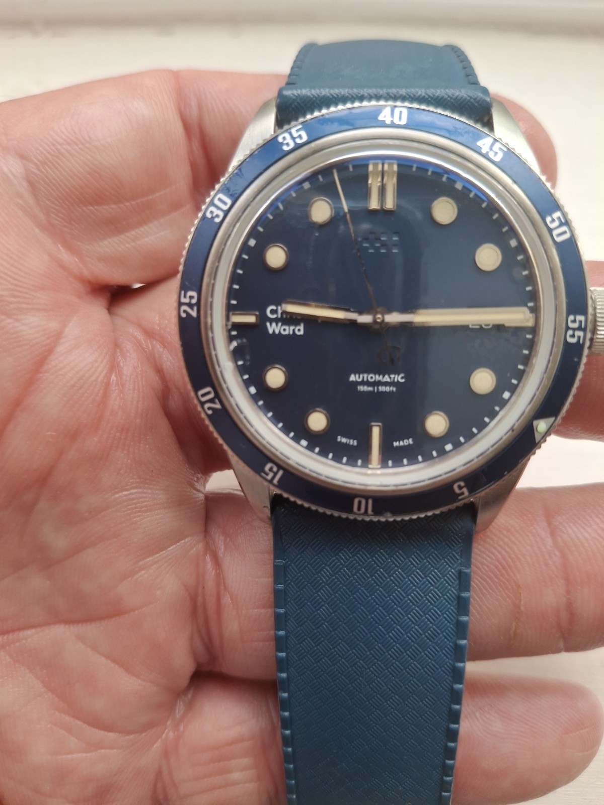 Christopher Ward C65 Trident Blue Automatic 41mm in Fantatsic Condition