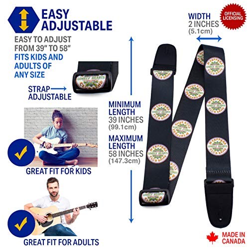 Beatles – Guitar Strap Poly Sgt Pepper – Guitar Strap Poly – K500z