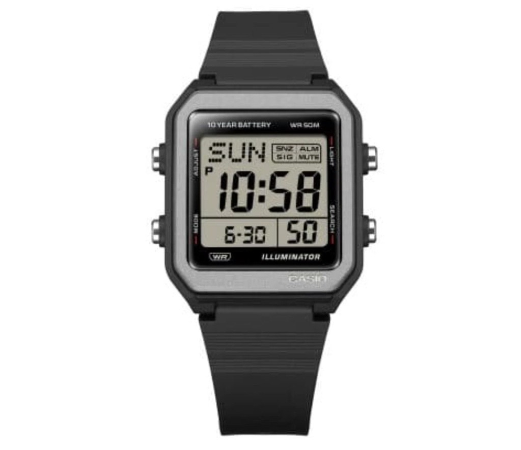 CASIO W221H-1AV Black Watch – 2026 Release Brand New with Box & Papers