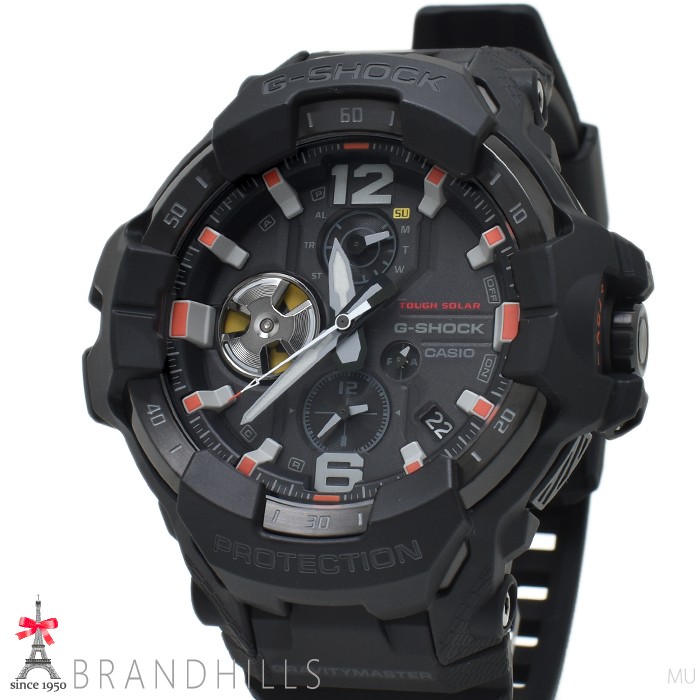 Casio G SHOCK Gravitymaster Solar Bluetooth Mobile Link Carbon Resin GR B300EC 1