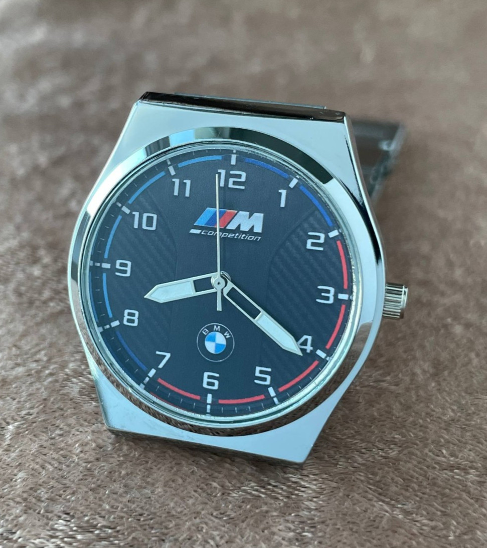 BMW M Competition, handmade watch, quartz movement, BMW M Competition