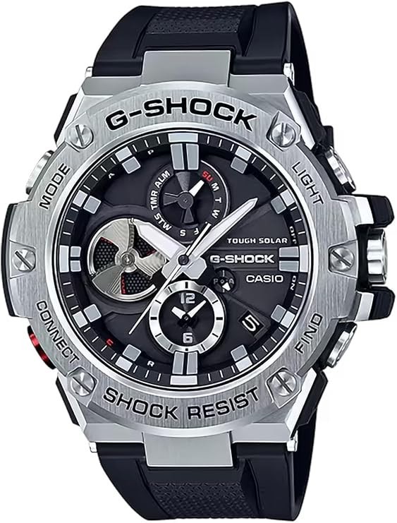 CASIO G-SHOCK GST-B100-1AJF G-STEEL Bluetooth Tough Chronograph Men’s Watch