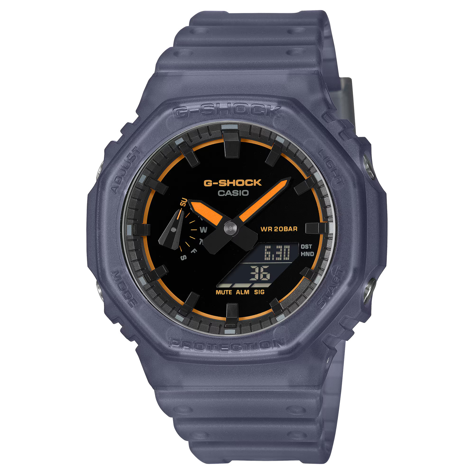CASIO G SHOCK GA-2100K-2A Men’s Blue Special Color Navy Matte 2100 Series
