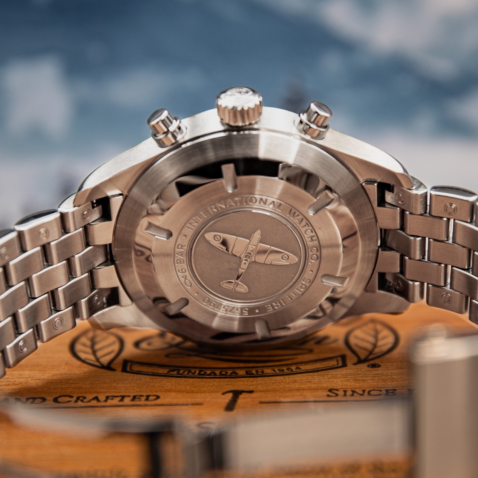 IWC Schaffhausen Pilot’s Chronograph “Spitfire” IW377719 (Mint, Full-Set)