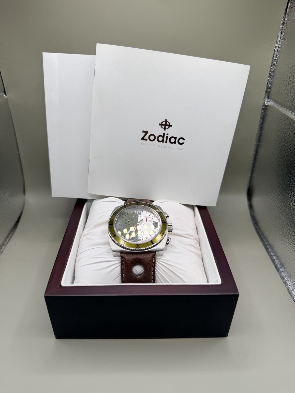 ZODIAC CHRONOGRAPH, SEA DRAGON, Ref. ZO2106,Cal. ETA G10 211, 4J Quartz,Working.