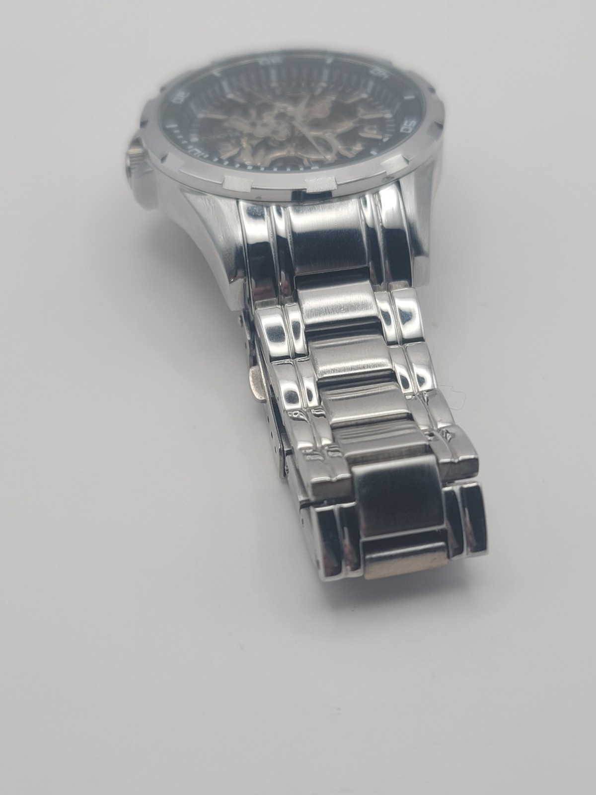 Elgin Skeleton Automatic Watch Men’s FG8030 TY2807 Movement Stainless Steel
