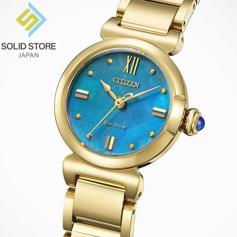 CITIZEN L ARCLY Collection Limited EM1133-85L Eco-Drive Analog Watch Gold 26mm