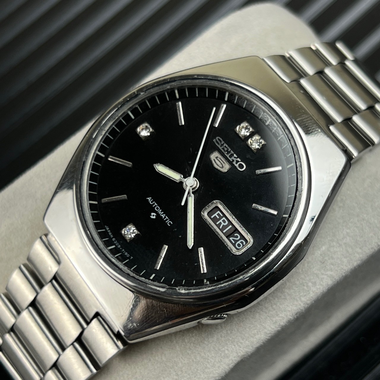 Seiko 5 Sports Diamond Quarters Circa 1980 s’ Ref.6309-720C Automatic