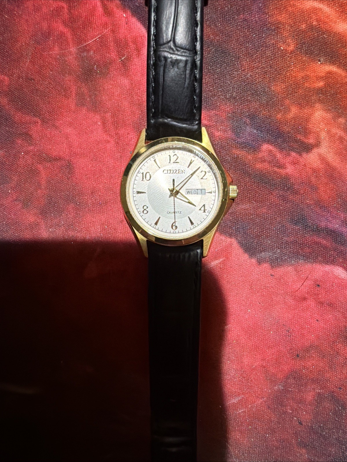 Citizen Ladies’ Quartz Day-Date Watch EQ0593-26A