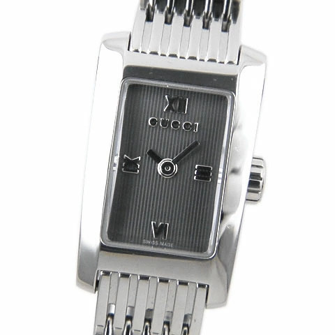 Gucci G Metro 8600L Ladies Watch Quartz St. Steel Retro Japan Limited