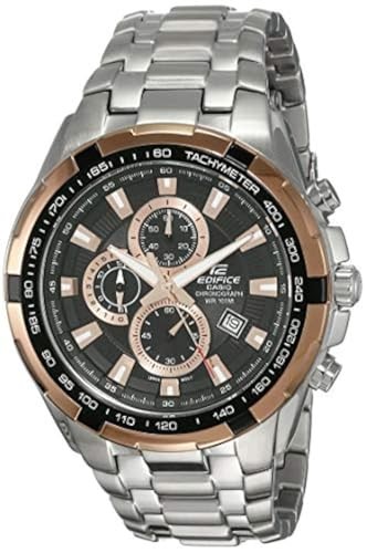 [Casio] CASIO EDIFICE EF-539D-1A5V Black Men’s Watch (Overseas Model) [P NEW