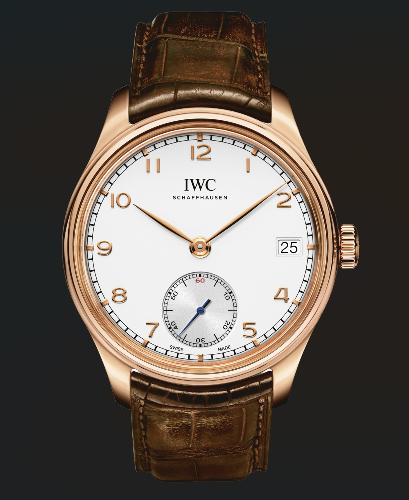 IWC Portugieser Hand-Wound Eight Days ‘Red 60’ Opaline 18kt Rose Gold IW510204