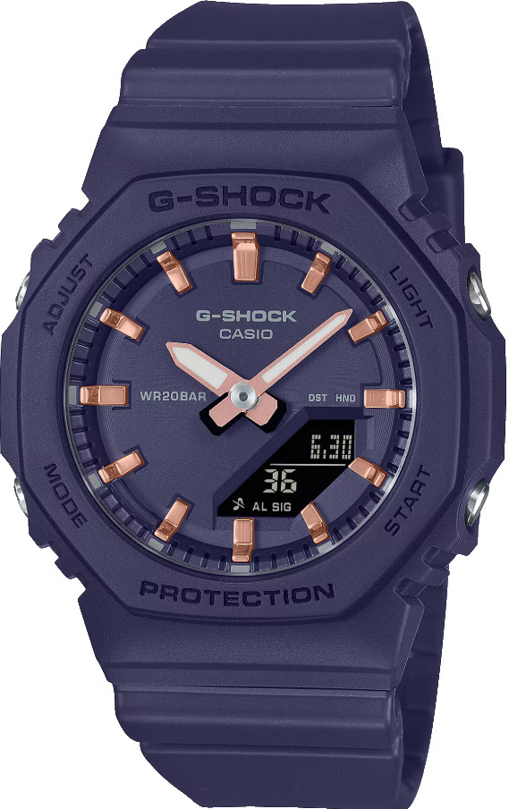 Casio G-Shock Analog/Digital Dark Blue Resin Watch GMAP2100M-2A