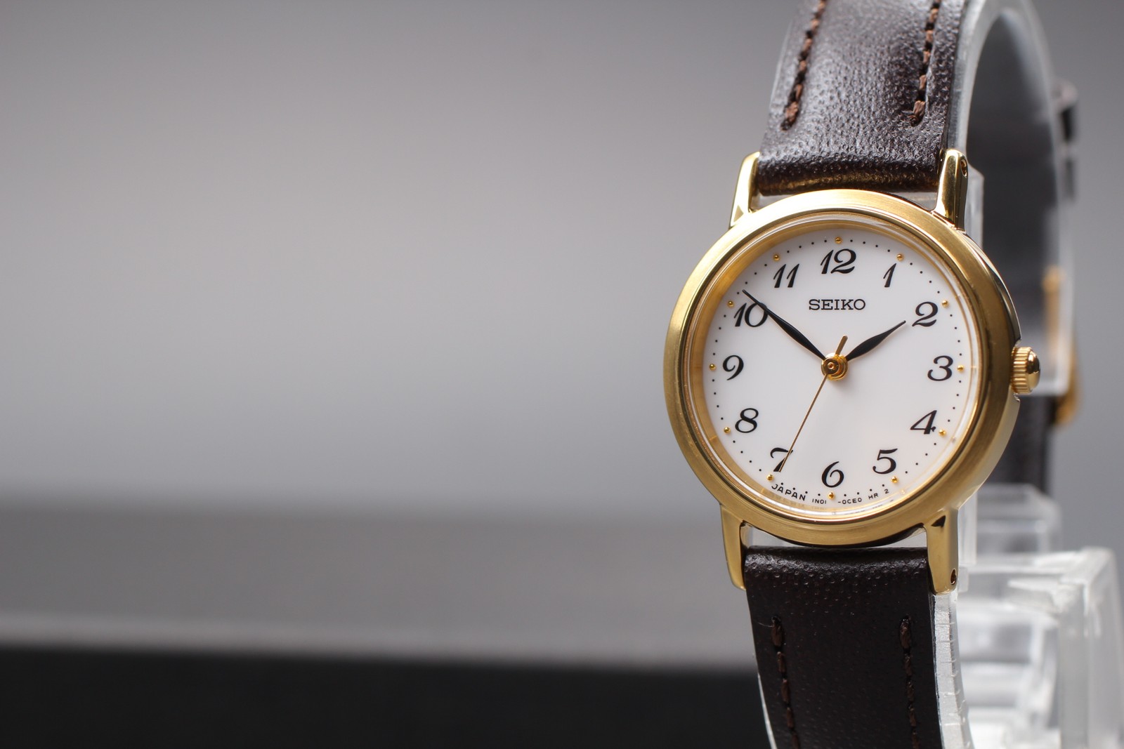2009 N MINT Seiko Spirit 1N01-0BA0 JDM SGP Gold Quartz Womens Watch From JAPAN