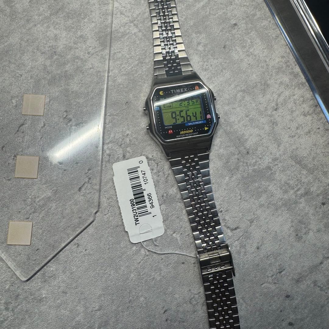 TIMEX PAC-MAN T80 Digital Silver Debt Stock