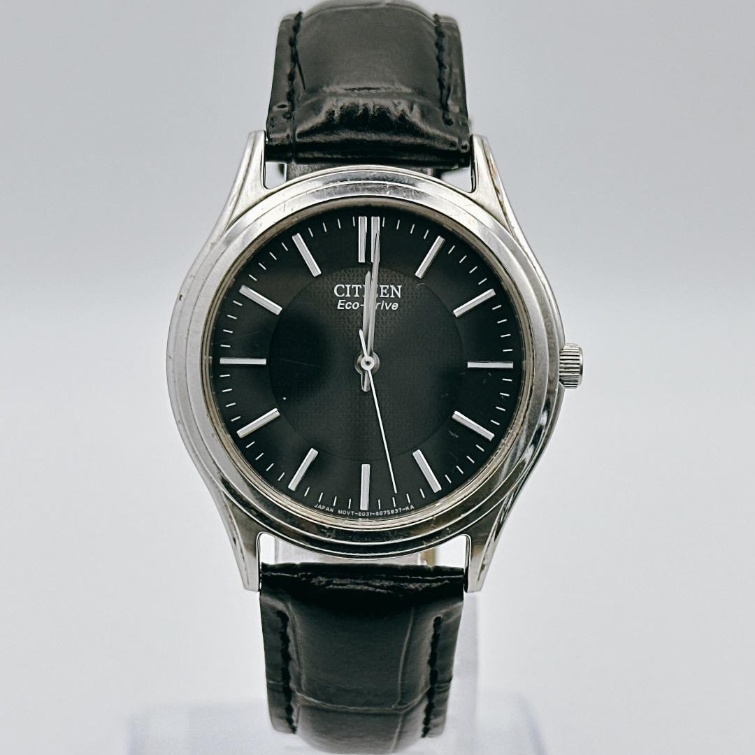 Citizen Eco-Drive E031-S048419 Stainless Used Watch
