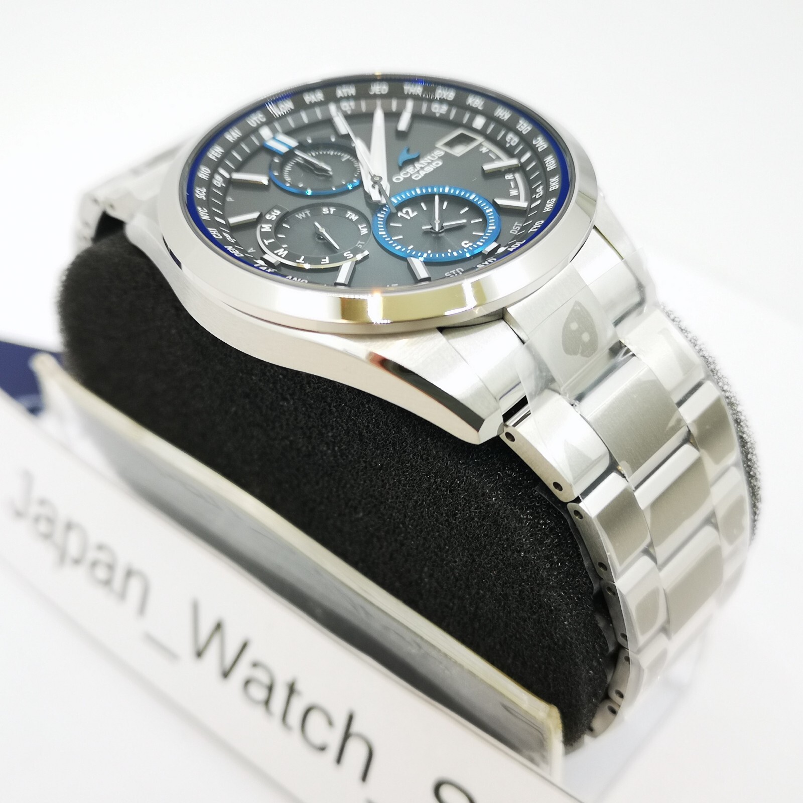 CASIO OCEANUS CLASSIC OCW-T2600-1AJF Black Radio Wave Solar Men Watch New in Box