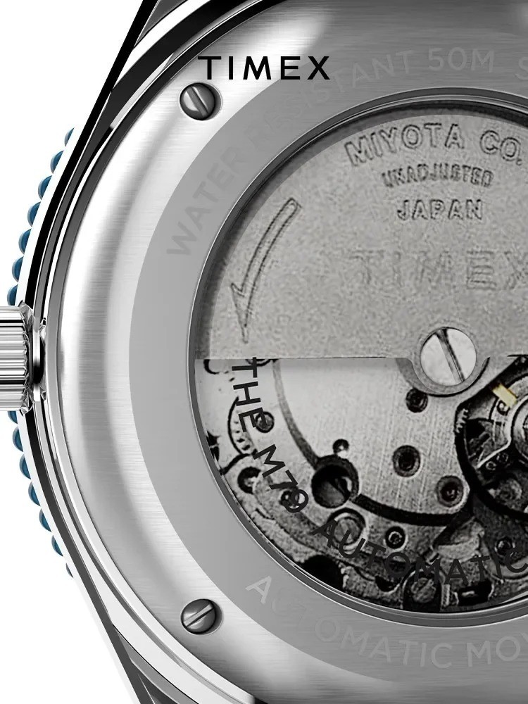 TIMEX Watch Automatic Men’s Luxury Leisure Multifunction Stainless Steel Strip