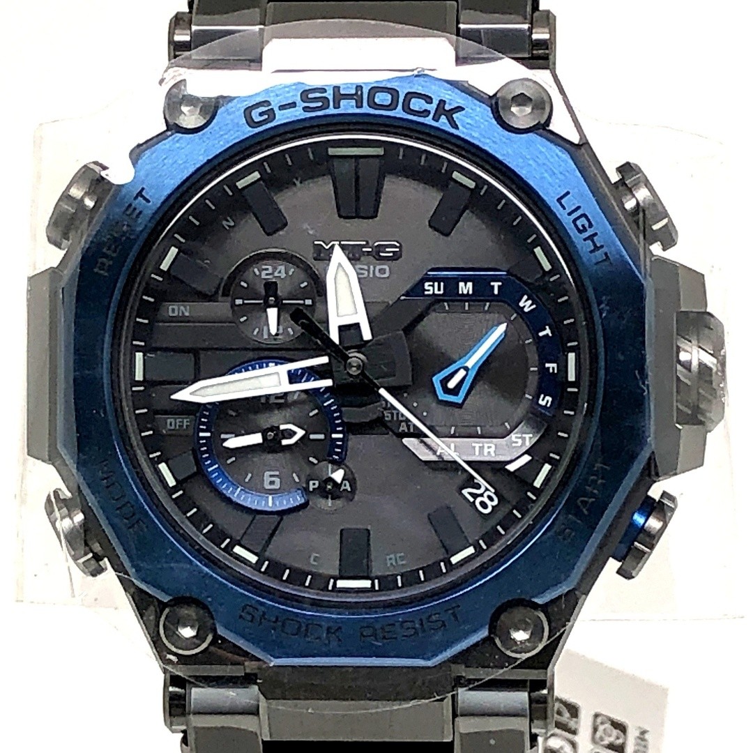 G-Shock MTG B2000B 1A2 MT G Radio Solar Bluetooth Analog Black x Blue Metal Rele