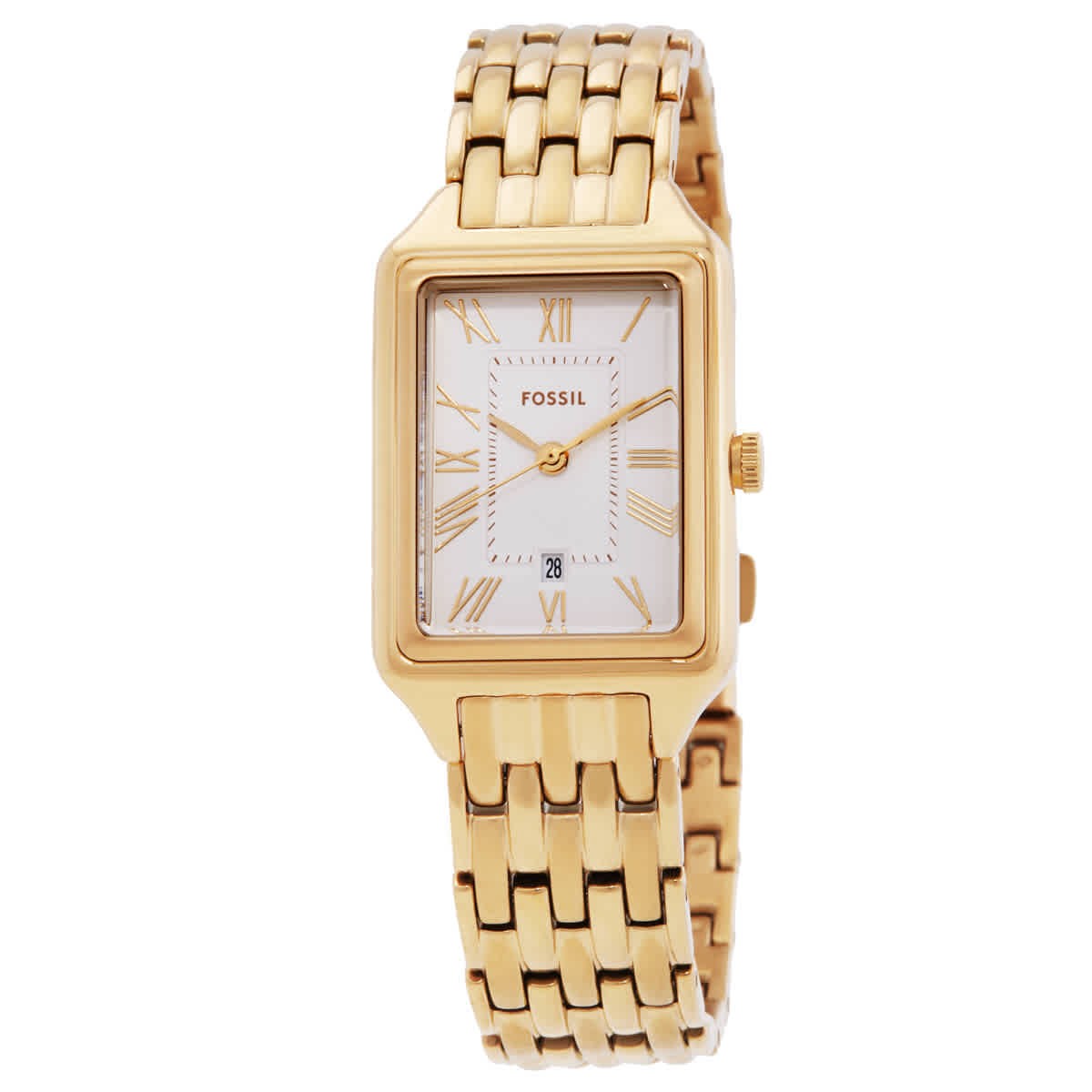 Fossil Raquel Quartz Silver Dial Ladies Watch ES5220
