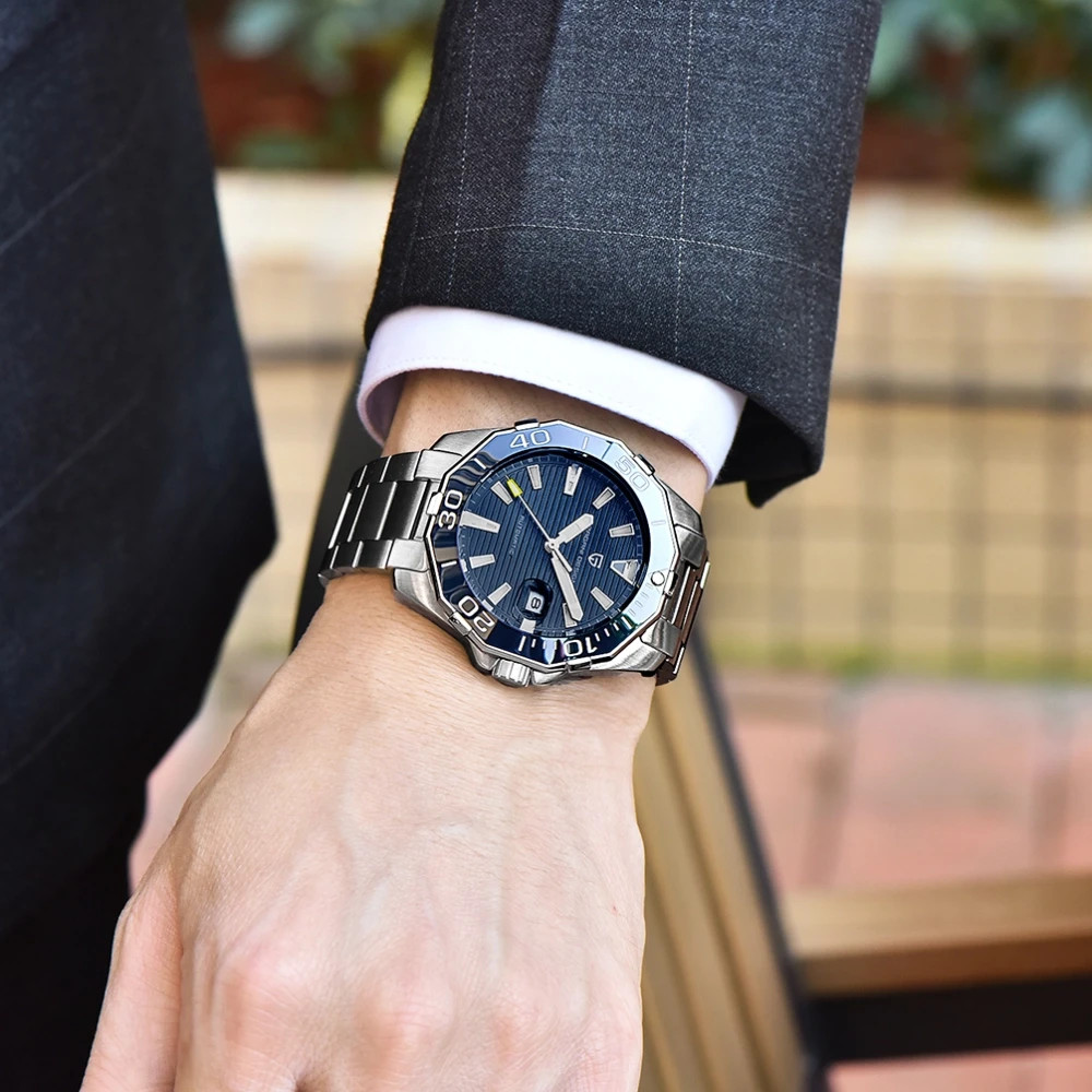 Pagani Design Automatic Mechanical Watch For Men’s Stainless Steel Luxury Date
