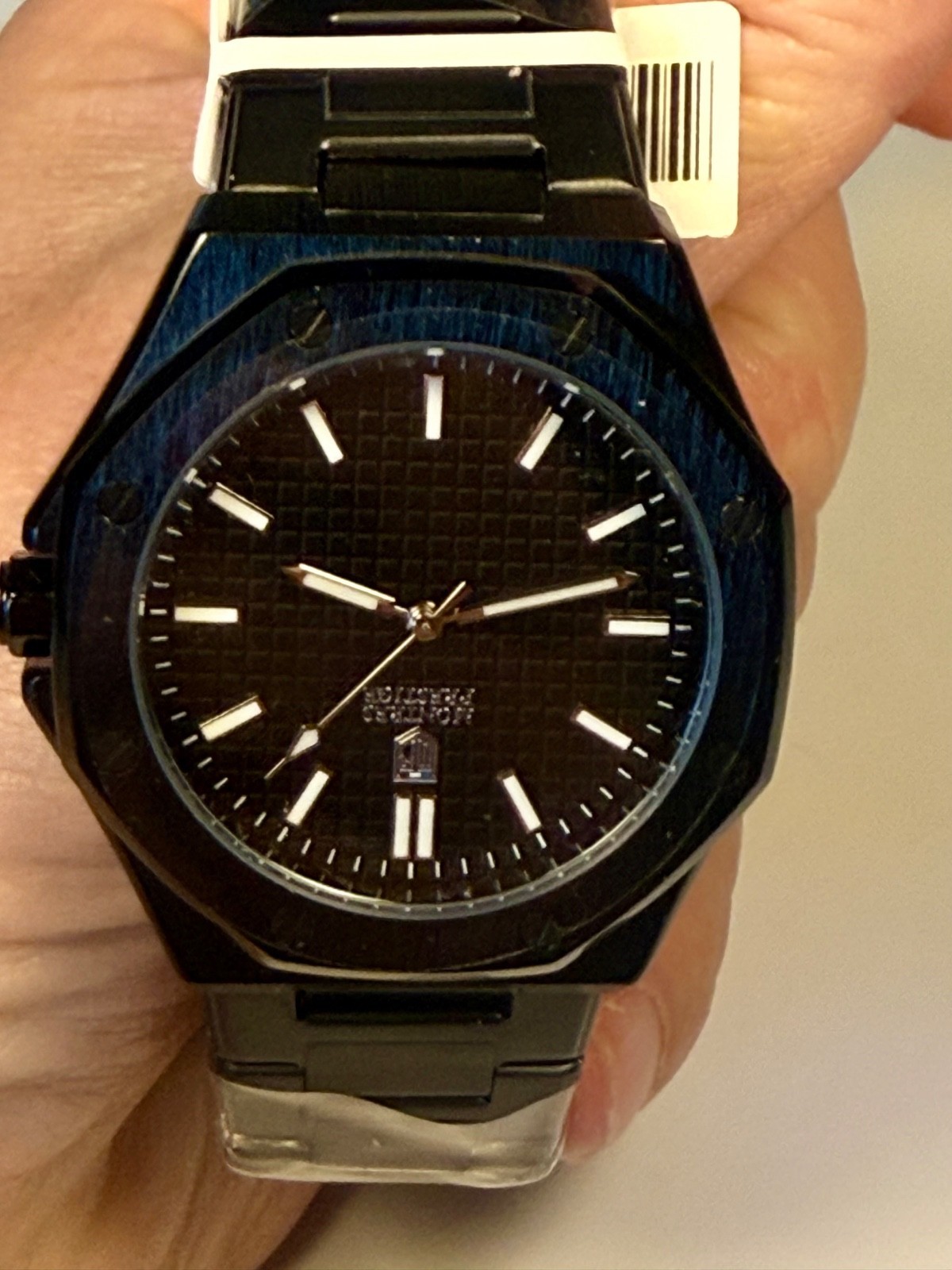 Montres Prestige X Invicta MPW-0250 Black Waffle Dial 44mm Quartz Men’s Watch