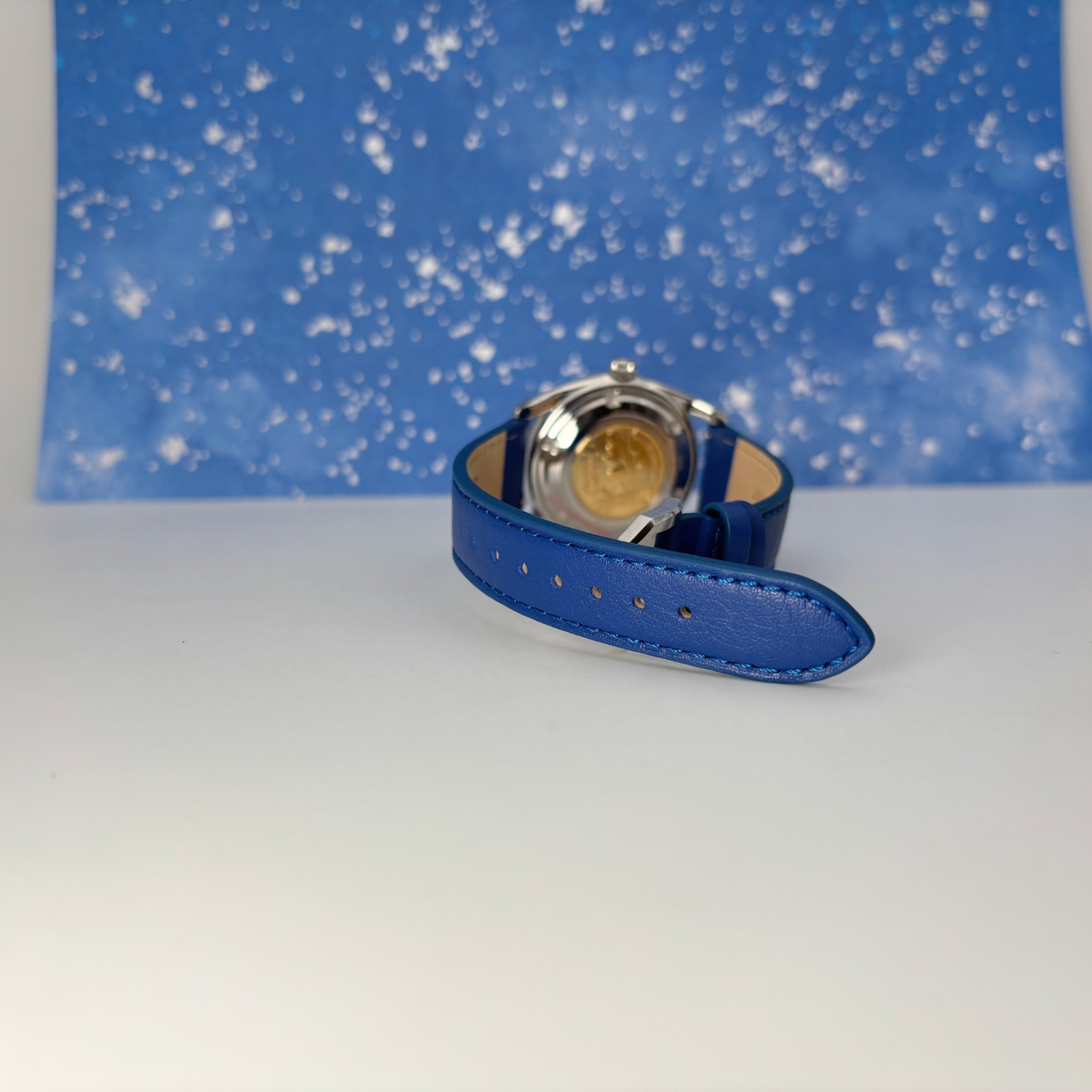 2026 Nivada Grenchen Super Antarctic Date 38mm 32076A49 – Blue Dial