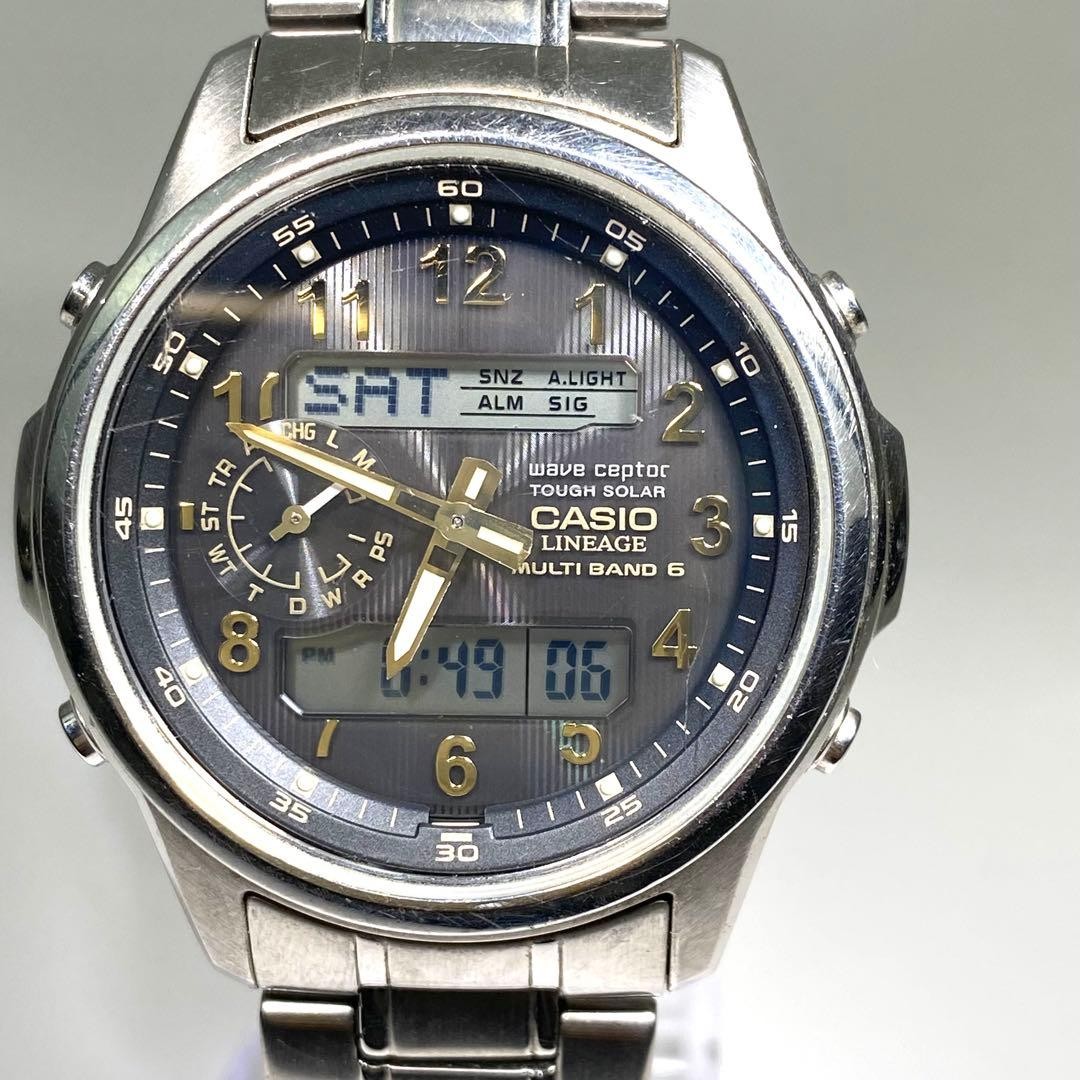 Working CASIO LINEAGE LCW M300 Tough Solar S000247