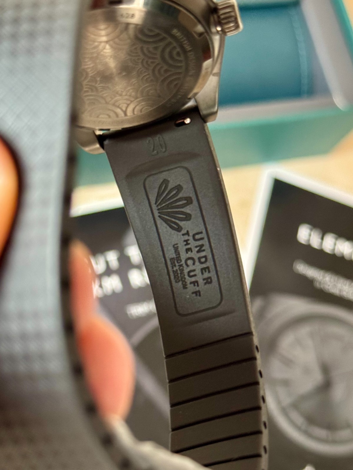 Beaucroft – Element – Rebel Black – With new unused strap