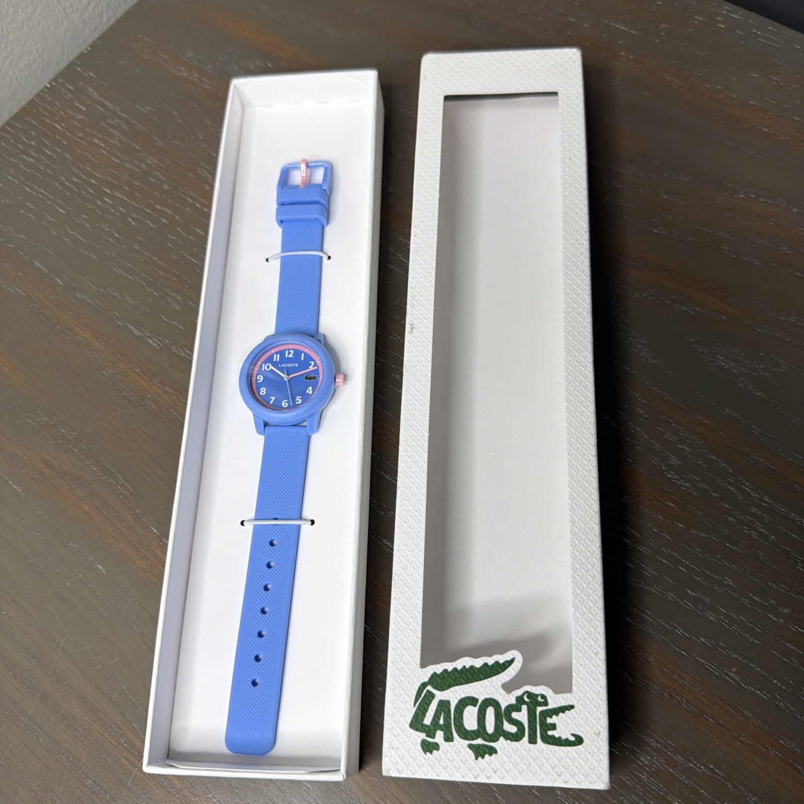 Lacoste Kids L.12.12 Light Blue Silicone Strap Watch 32mm