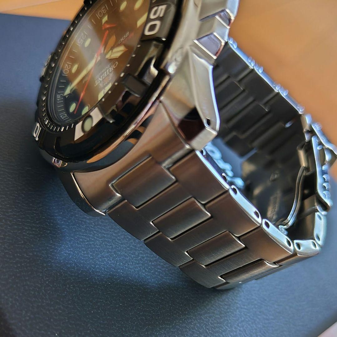 Orient M-FORCE WV0071EL Automatic Stainless Steel 47mm Black 200m Diver Watch