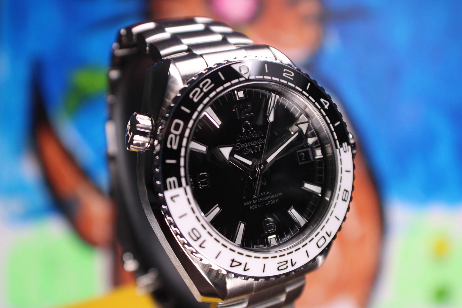 Omega Seamaster Planet Ocean “Oreo” 2024 Ceramic Bezel Ref. 215.30.44.22.01.001